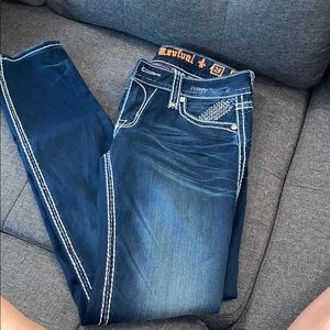 Rock revival skinny jeans